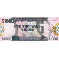 (237) ** PNew (PN38d) Guyana - 1000 Dollars (ND (2024))